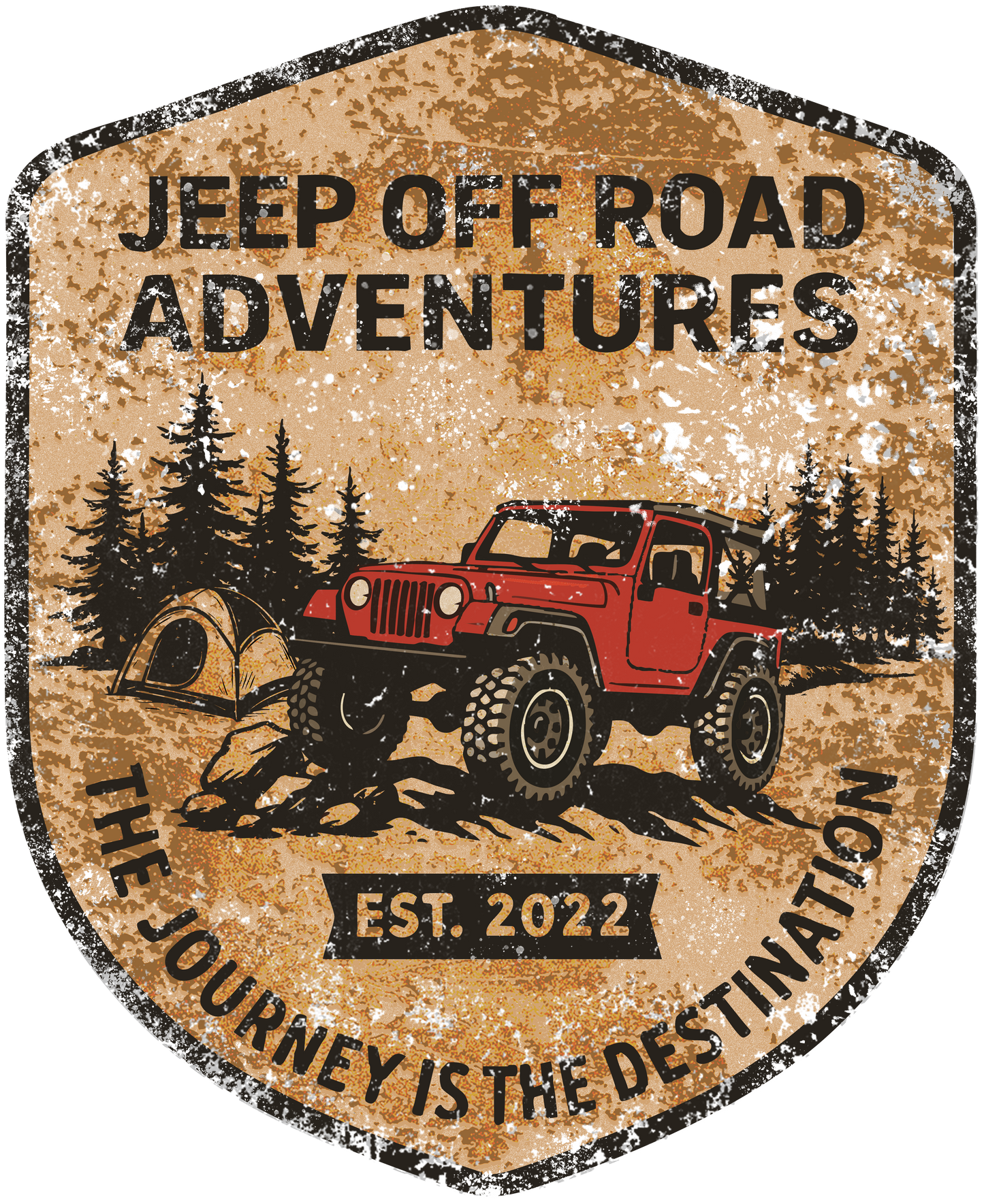 Jeep Off Road Adventures Pullover Hoodie