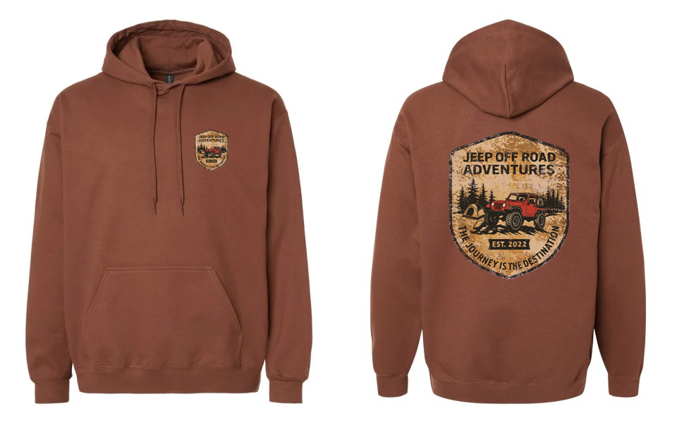 Jeep Off Road Adventures Pullover Hoodie
